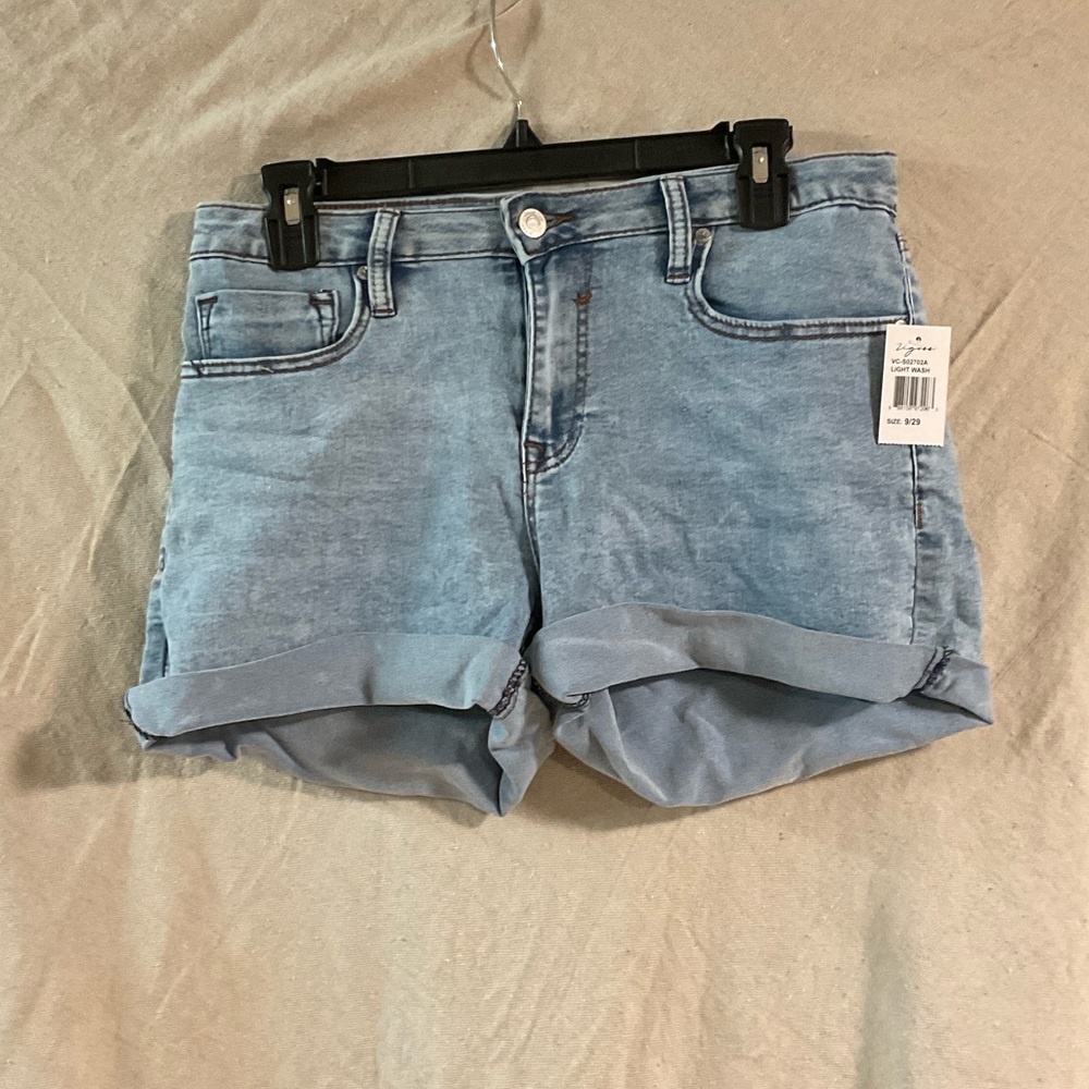 NWT Light Blue Jean Shorts - Picture 2 of 6